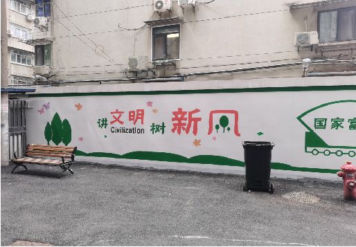 巴中社区墙绘